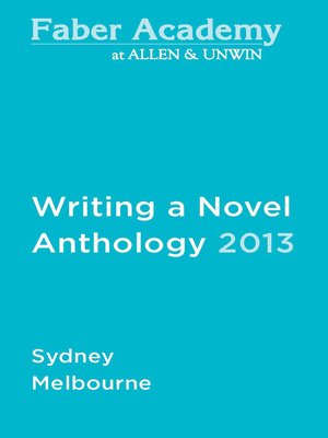 cover image of Writing a Novel Anthology, 2013